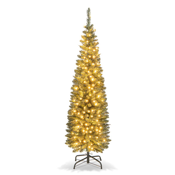 The Holiday Aisle® Lighted Christmas Tree Wayfair